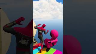 GTA 5 Epic Ragdolls  SpiderMan JumpsFails S04 ep 55 [upl. by Nolyak]