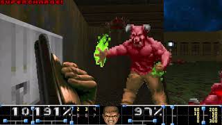 Doom 10 Line Genocide Ep2 2023 MAP09 quotTerror Of Trig Townquot UV Max Speedrun 028 [upl. by Gladwin]