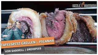 ❗Tafelspitz grillen❗ Picanha vom Gasgrill mit Drehspieß [upl. by Micheal]