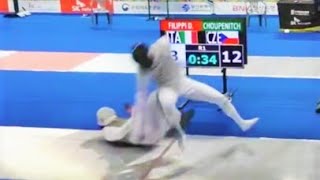 Fencing Match turns into WWE [upl. by Squire787]