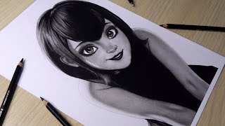 Drawing Mavis Hotel Transylvania Timelapse [upl. by Arayk368]