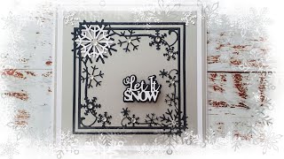 Christmas card in Blue amp Silver • 2024 [upl. by Beka]