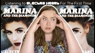 ELECTRA HEART Rhymes With WORK OF ART Marina and the Diamonds Reaction [upl. by Deyas]