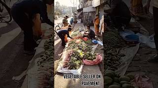 Vegetable seller on pavementAmazing World Views [upl. by Penrose]