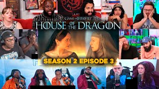 The Burning Mill  House of the Dragon Episode 3 Season 2 Reaction Mashup [upl. by Lirba]