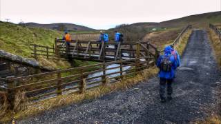 Kilmarnock Ramblers Kames to Glenbuck Muirkirk Jan 5th 2014 [upl. by Nere]