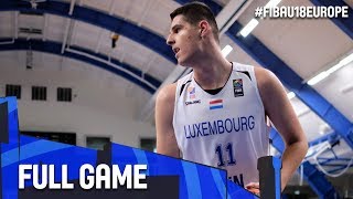 Albania v Luxembourg  Full Game  FIBA U18 European Championship 2017  DIV B [upl. by Yesor]