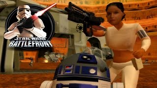 Star Wars Battlefront 1 Mods PC HD Execution at Geonosis Jedi Escape [upl. by Vickey]