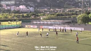 Nice 42 Istres U17  les buts [upl. by Ainek]