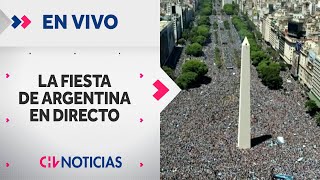 🔴 LA FIESTA DE ARGENTINA Fanáticos reciben a la Selección tras triunfo en Qatar [upl. by Beckett864]