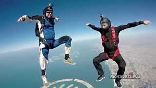 Freefalling and loving it  SkydiveDubai [upl. by Anoniw]