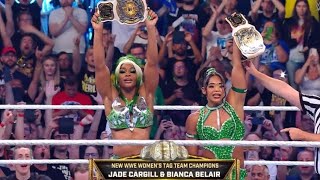 WWE Bash In Berlin 2024 Bianca Belair amp Jade Cargill Vs Alba Fyre amp Isla Dawn  Full Match Review [upl. by Gael617]