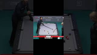 39 CAROM BY CHRIS MELLING shorts billiards nineball 9ballpool highlights [upl. by Stuckey821]