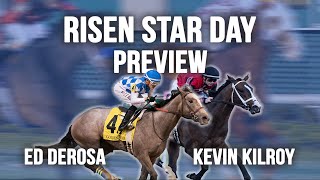 Louisiana Derby preview day at Fair Grounds On Hoosier Philly amp the Risen Star Stakes [upl. by Osrock]