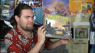 Fallen Land A PostApocalyptic Board Game  Review [upl. by Anital]