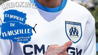 Unboxing Exclusif  Maillot Domicile Olympique de Marseille 20242025 [upl. by Mckinney]