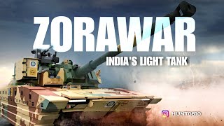 ZORAWAR Indias Light Tank  First Look [upl. by Anelat794]