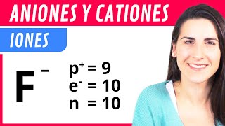 Iones Aniones y Cationes ⚛️ Calcular Protones Neutrones y Electrones de un Ion [upl. by Notnroht]