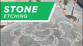 Ways to Use Dustless Blasting  Concrete Etching [upl. by Dugaid946]