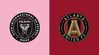 HIGHLIGHTS Inter Miami CF vs Atlanta United FC  July 25 2023 [upl. by Aronek]