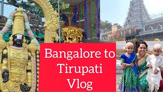 Bangalore to Tirupati road trip vlog  travelvlog [upl. by Acceber]