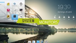 COMPLETE GUIDE  CONKY SYSTEM MONITOR [upl. by Atnauqahs]