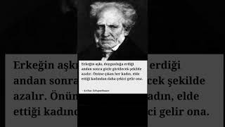 Arthur Schopenhauer shortwideo keşfet şiir Schopenhauer love song [upl. by Sharon]