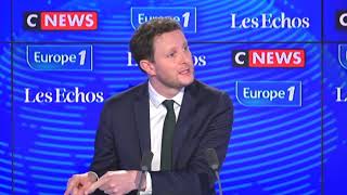 Clément Beaune dans le Grand RendezVous Europe 1 Cnews du 17 avril 2022 intégrale [upl. by Agee]