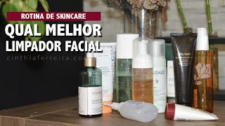 Qual melhor limpador facial para sua pele  Rotina de Skincare [upl. by Marb]