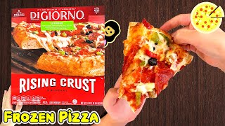 🍕DiGiorno Rising Crust Supreme  Frozen Pizza Review [upl. by Valiant]