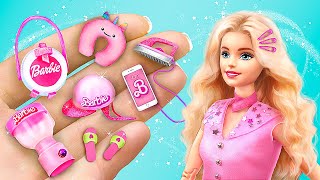 Barbie on Vacation 30 Doll Hacks and Crafts [upl. by Ikram]