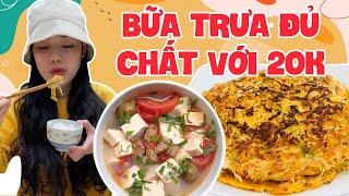 Bữa Trưa Đủ Chất Chỉ Với 20K  Hải Phòng Holic [upl. by Carmon]