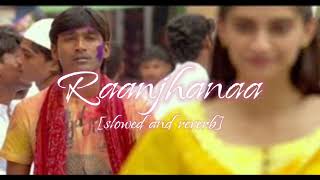 Raanjhanaa slowed and reverb song feel music 🎵🎶DJSnake tseries [upl. by Colette535]