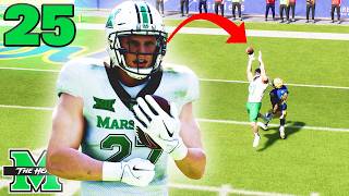 This Powerback Freshman is a MONSTER  Marshall Ep 25  College Football 25 [upl. by Llerraj]