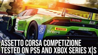 Assetto Corsa Competizione Upgraded For PS5 and Xbox Series XS  Full Analysis [upl. by Kehoe]