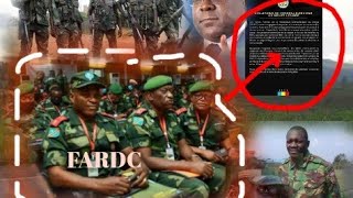 🚨 FARDC yanditse ibaruwa ndende ishinja M23 kwica amasezerano yagahenge iyigabaho ibitero [upl. by Enitsuga326]