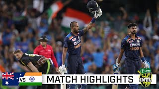 Pandyas power seals series win for India with epic chase  Dettol T20I Series 2020 [upl. by Light]