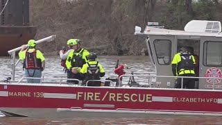 Crews resume search in Monongahela River [upl. by Meelak]