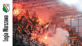 Wisła  Legia  oprawa meczu w Krakowie [upl. by Arri]