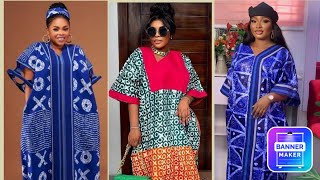 2025 African Fashion To Wow beautiful Adire Kampala Boubou Kaftan Styles For Women Latest Ankara [upl. by Feinberg]