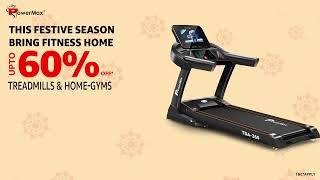 PowerMax Fit amp Festive Sale  Treadmills amp MultiGyms [upl. by Immas791]