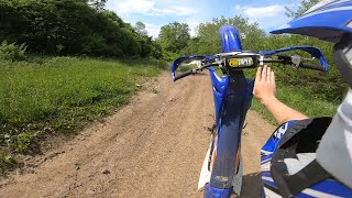 Yz125 Trail Riding Gone Wrong [upl. by Sidoon]