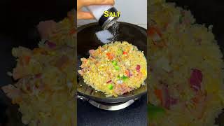 Bacon Egg Fried Rice 🤤 Bacon FriedRice EggFriedRice [upl. by Alyce]