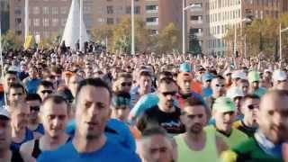 Maratón Valencia 2015 no es lo mismo correr que correr en Valencia [upl. by Schmeltzer]