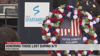 Fire department hosts Spartanburg Remembers 911 event [upl. by Tepper144]