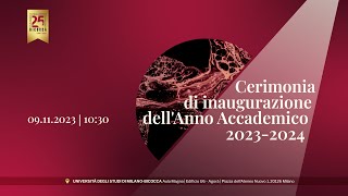 Inaugurazione Anno Accademico 20232024 [upl. by Kannav]