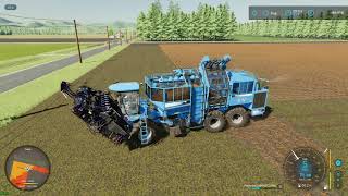 harvesting potatoes in Michigan ep1 [upl. by Nalyr]