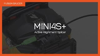 Fiberfox MINI4S Active Alignment Fusion Splicer [upl. by Mehalek615]