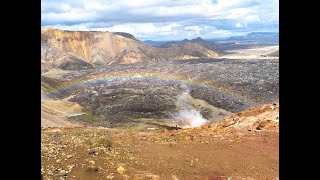 2024 Island Laugavegur Trek 1 From Landmannalaugar to Hrafntinnusker [upl. by Sivart]