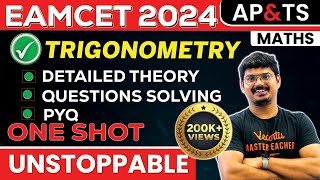 TRIGONOMETRY Class 11 Maths ONE SHOT in తెలుగు  EAMCET 2024 Exam  Telangana and AP  Goutham Sir [upl. by Sinned865]